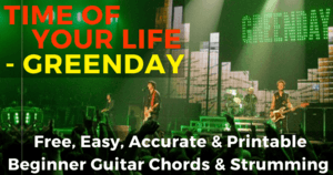 Greenday Time Of Your Life Chords