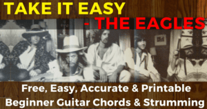 The Eagles Take It Easy Chords