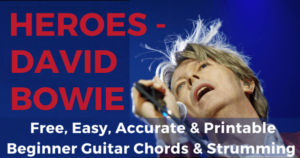 David Bowie Heroes Chords